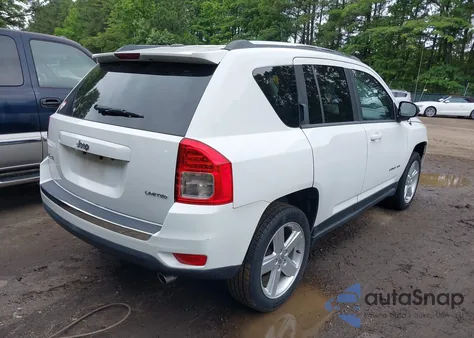 2013 Jeep Compass Limited из США, поврежденный, VIN 1C4NJDCB4DD199656